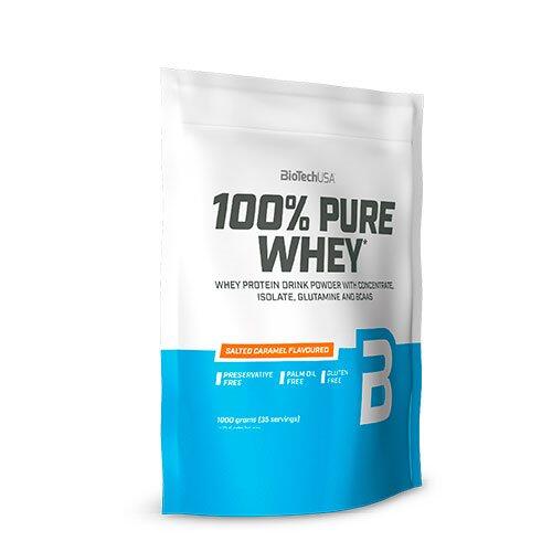 Biotech 100  Pure Whey Protein Pulver Salted Caramel  454g