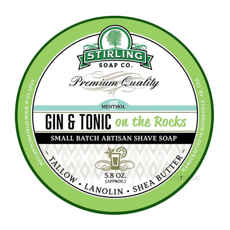 Stirling Soap Co. Barbersæbe - Gin Tonic On The Rocks 170 ml