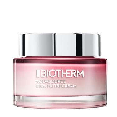 Biotherm Aquasource Cica Nutri Moisturizing Cream 75 Ml  Mega Størrelse