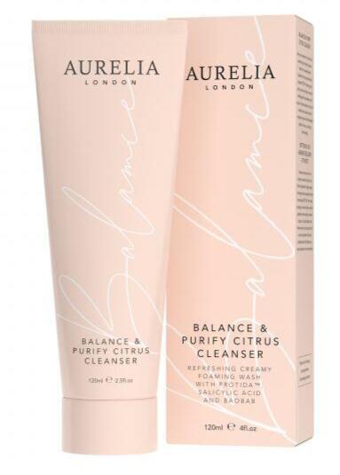 Aurelia Balance Citrus Rensegel 120ml - Dybderensende Pleje