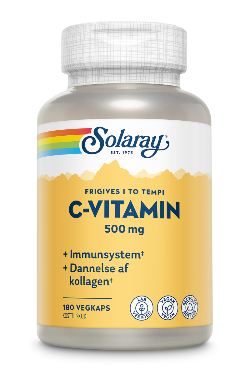 C Vitamin 500 Mg  180 Kapsler