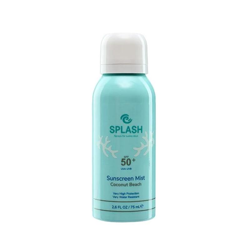 Splash Coconut Beach Sunscreen Mist Spf 50  75 Ml