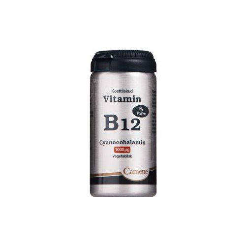 Camette B12 Vitamin 1000 µg - 90 Tabletter til Energi