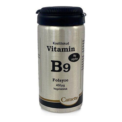 Camette B9 Vitamin Folsyre 450mcg  90tab