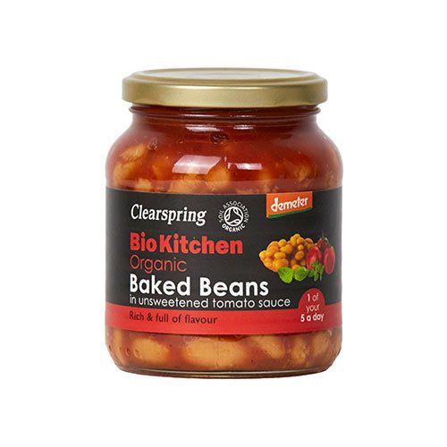 Clearspring Baked Beans  Usødet  ø Demeter   350 G