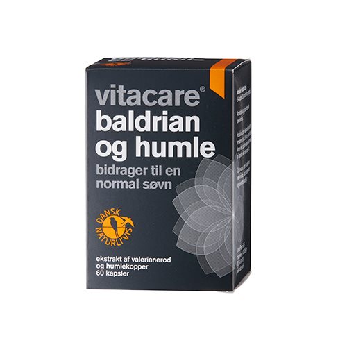 Baldrian Og Humle Vitacare   60 Tab