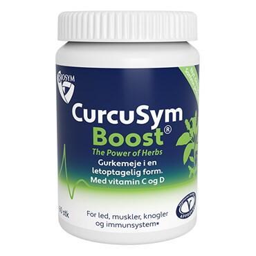 Curcusym Boost 60 Kapsler - Gurkemeje med Vitamin C & D