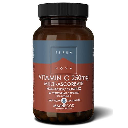 Terranova C Vitamin 50 Kapsler - Kosttilskud med C-vitamin