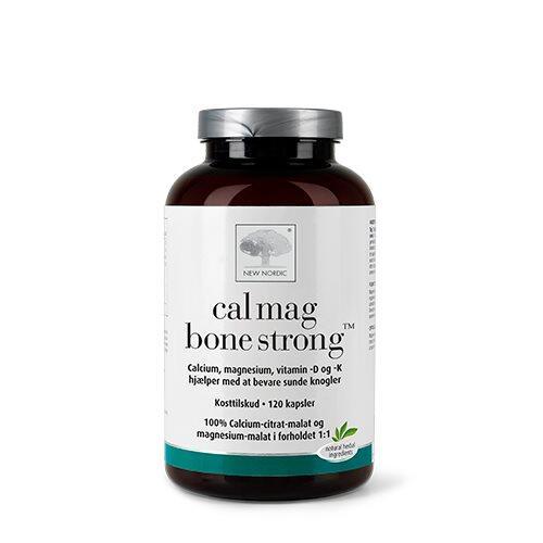 Cal Mag Bone Strong - 120 Kapsler til sunde knogler