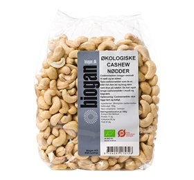 Biogan Cashewnødder ø  Bull  750g