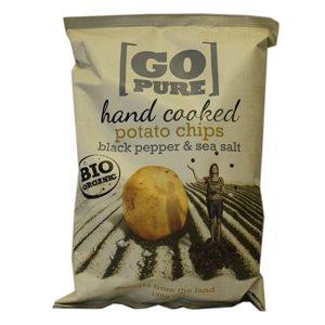Yellow Chips  Pure Chips Chips Med Salt Og Peber økologisk   125 G