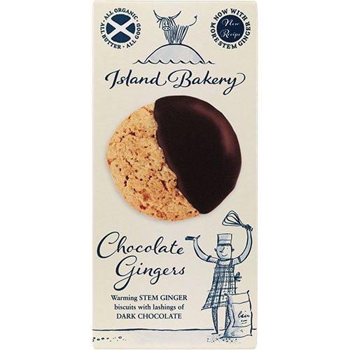 Økologiske Chokolade-Ingefærkager fra Island Bakery 133 g