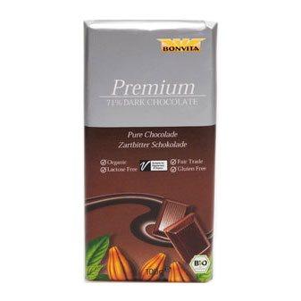 Bonvita Chokolade Mørk Hasselnød økologisk   100 G