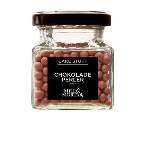 Mill   Mortar Chokolade Perler Ruby  45g