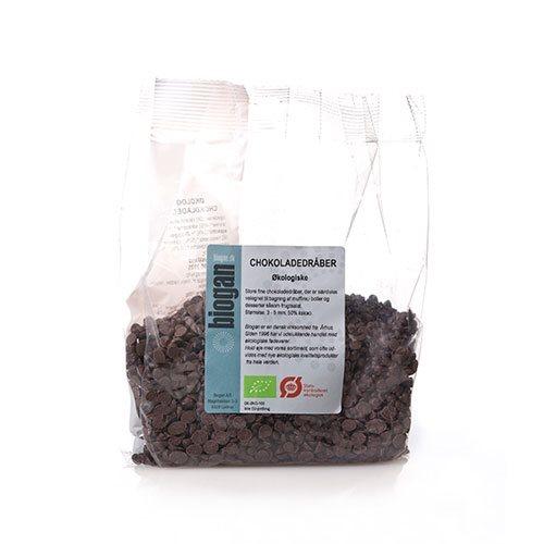 Biogan Chokoladedråber økologisk   200 G