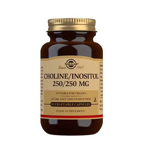 Solgar Choline Inositol 250 250 Mg   50 Kap