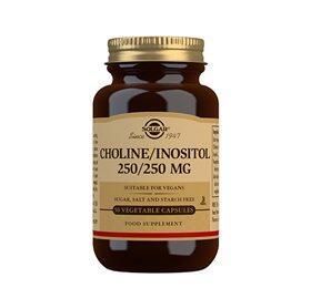 Solgar Choline Inositol 250 250 Mg   50 Kapsler