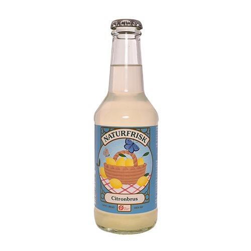 Økologisk Naturfrisk Citronbrus 250 ml – Forfriskende drik