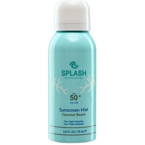 Splash Kokosstrand Solspray Mist SPF 50 - Rejse Størrelse 75 ml