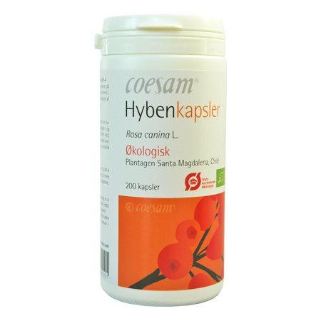 Coesam Hybenkapsler økologisk   200 Kap