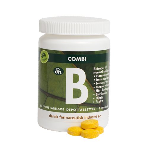 Grønne Dfi Vitaminer Combi B Depottablet   60 Tab