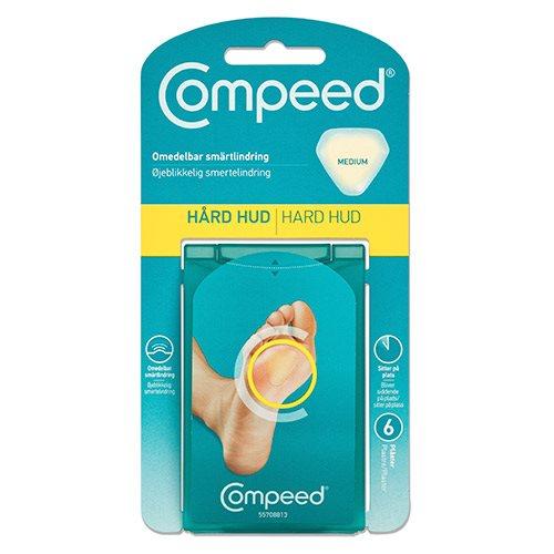 Compeed Hår Hud Plaster Medium 6 Stk   1 Pk