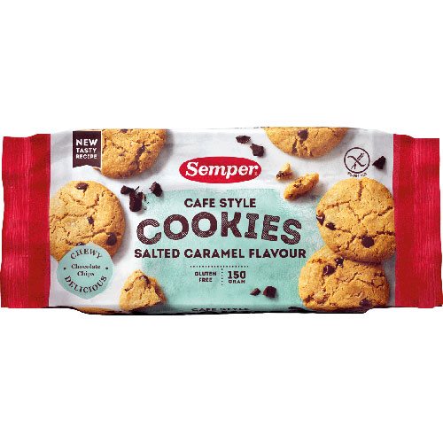 Semper Cookies Salted Caramel Flavour   150 G