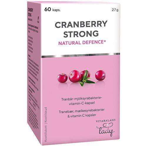Vitabalans Cranberry Strong 60 kapsler - Styrk dit velvære
