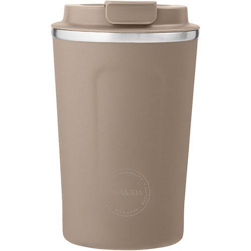 Aya Ida Cup2go i Dusty Brown - 380 ml Kvalitetsdrikkekop
