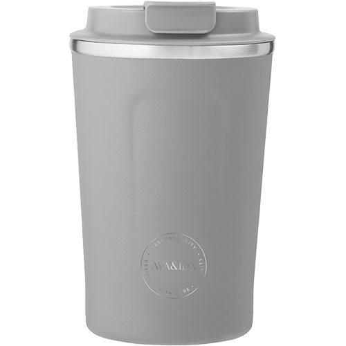 Aya Ida Cup2go i Lys Grå - 380 Ml Drikkekop