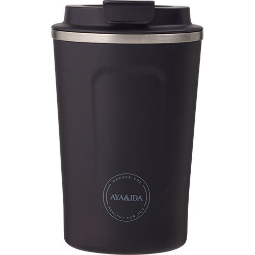 Aya Ida Cup2go Matte Black 380 Ml    380 Ml