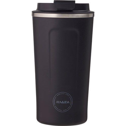 Aya Ida Cup2go Matte Black 500 Ml    500 Ml