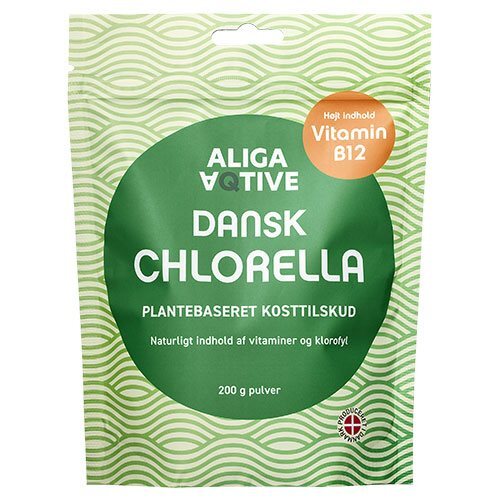 Aliga Aqtive Dansk Chlorella Pulver  200g