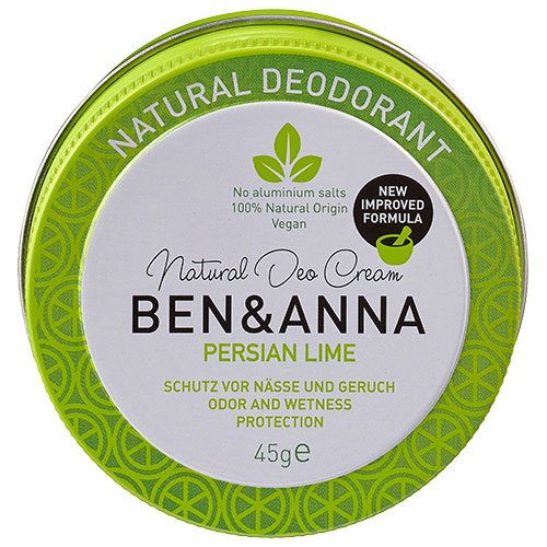 Ben   Anna Deo Cream   Persian Lime   45 G