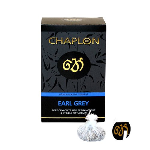 Chaplon Earl Grey Sort Te økologisk   15 Br
