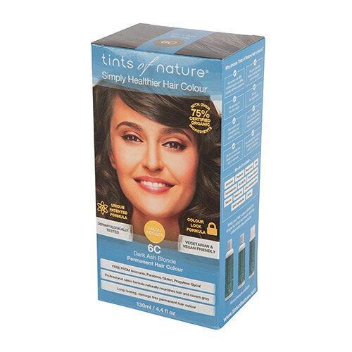 Tints Of Nature Hårfarve 6c Dark Ash Blonde   120 Ml