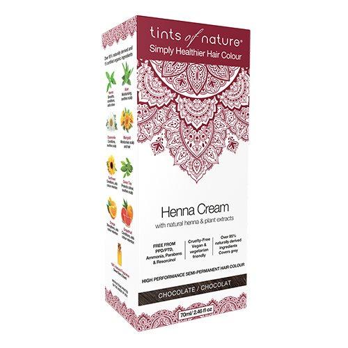 Hårfarve Henna Creme Chocolate fra Tints Of Nature 70 ml