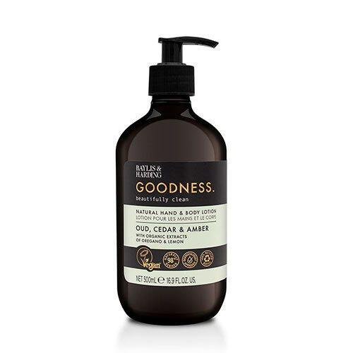 Baylis   Harding Goodness Oud  Cedar   Amber Hand   Body Lotion   500 Ml