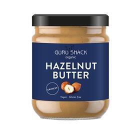 Hasselnøddesmør Crunchy ø Guru Snack   250 G