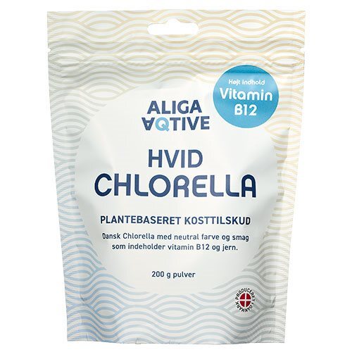 Aliga Aqtive Hvid Chlorella Pulver  200g