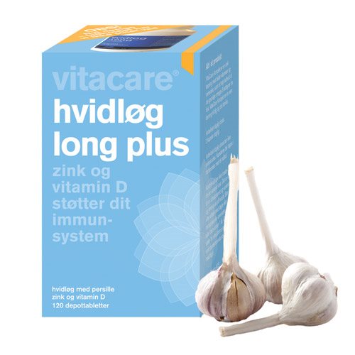Hvidløg Long Plus Vitacare   120 Tab