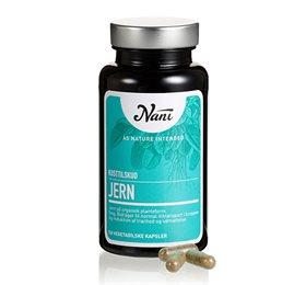 Nani Jern+C - Vegansk Jerntilskud med C Vitamin 60 Kap
