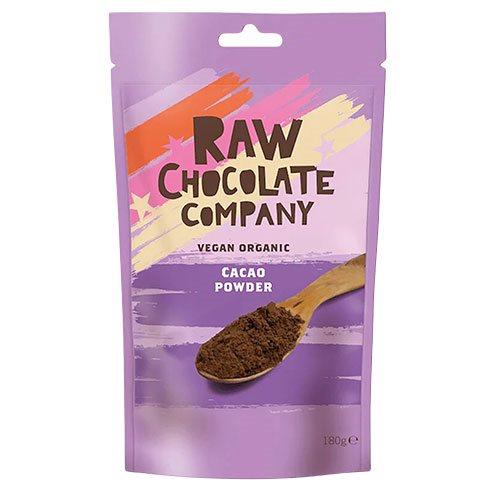 The Raw Chocolate Company Kakaopulver  Soltørret  økologisk   180 G