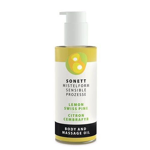 Sonett Krops Massageolie med Citron og Cembrafyr 145 ml