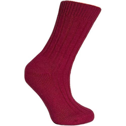 Clemente Merinostrømper Cerise Str  35 38