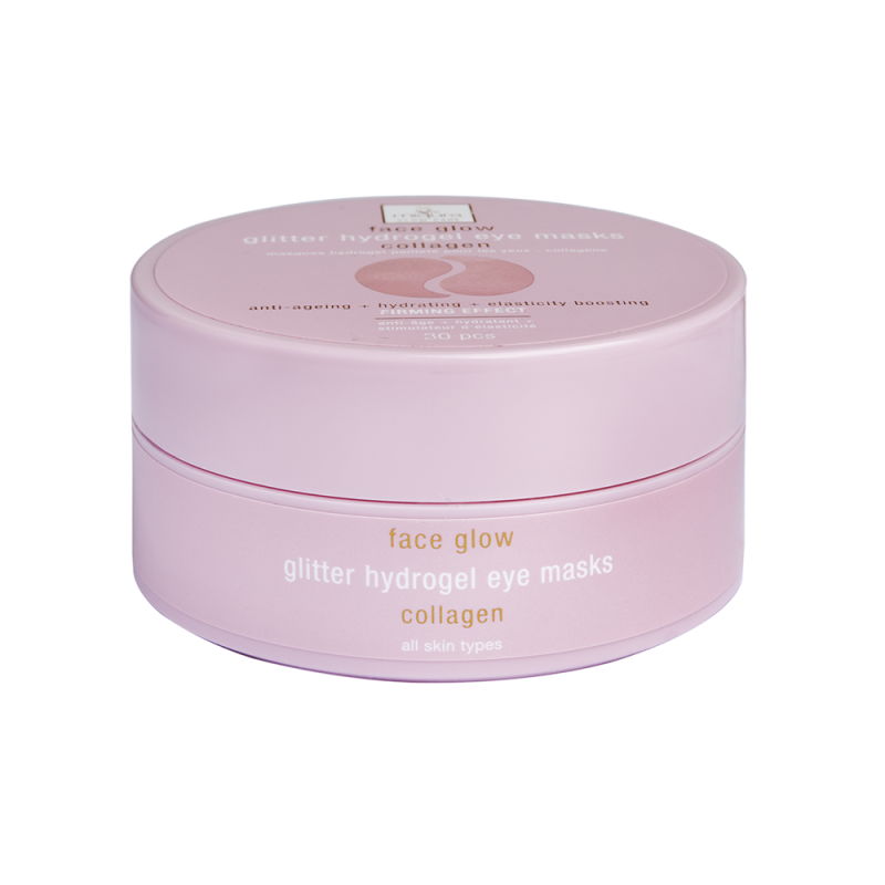 Miqura Glitter Hydrogel Eye Masks   Collagen