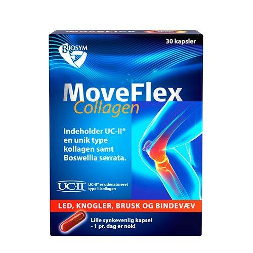 Biosym Moveflex Kollagen 30 kapsler - Unik Formulering