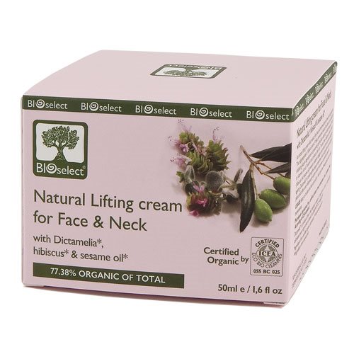 Bioselect Natural Lifting Cream For Face   Neck   50 Ml