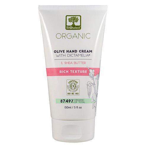 Bioselect Olive Hand Cream   Rich Texture   150 Ml