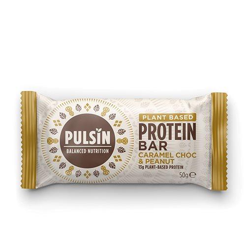 Pulsin Proteinbar Caramel Choc     50 G
